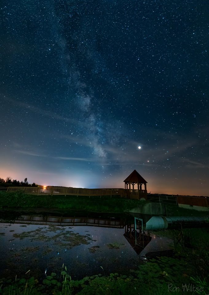 Houghton Lake Night Sky